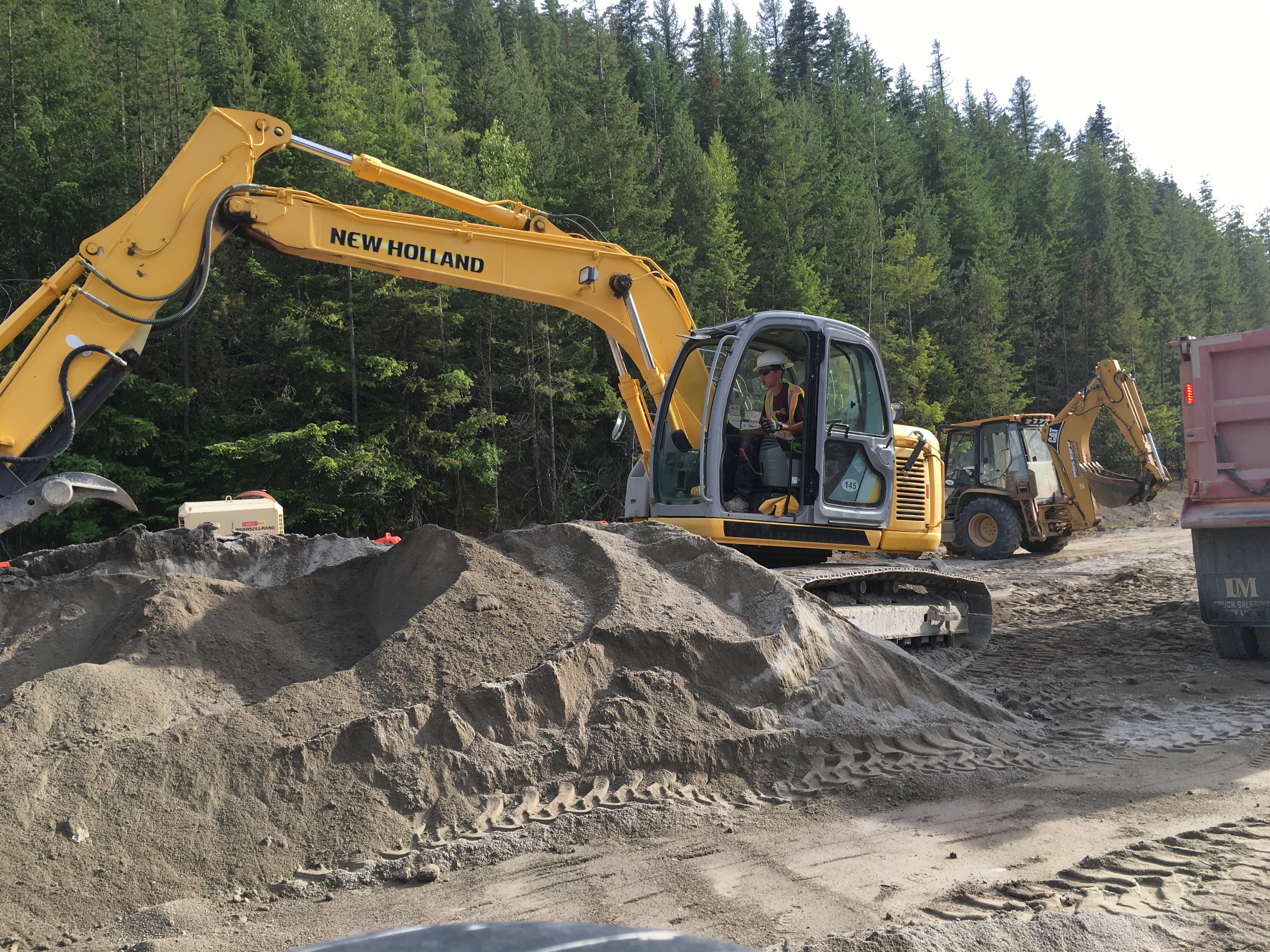Big Sky Communication Trenching Pics